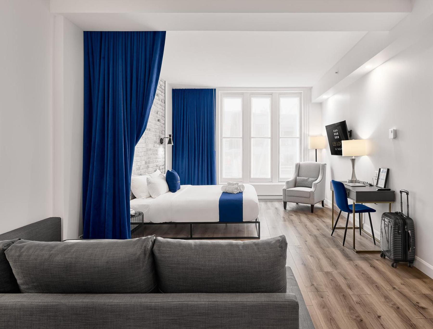 Ferienwohnung Les Lofts Du Theatre Québec Zimmer foto
